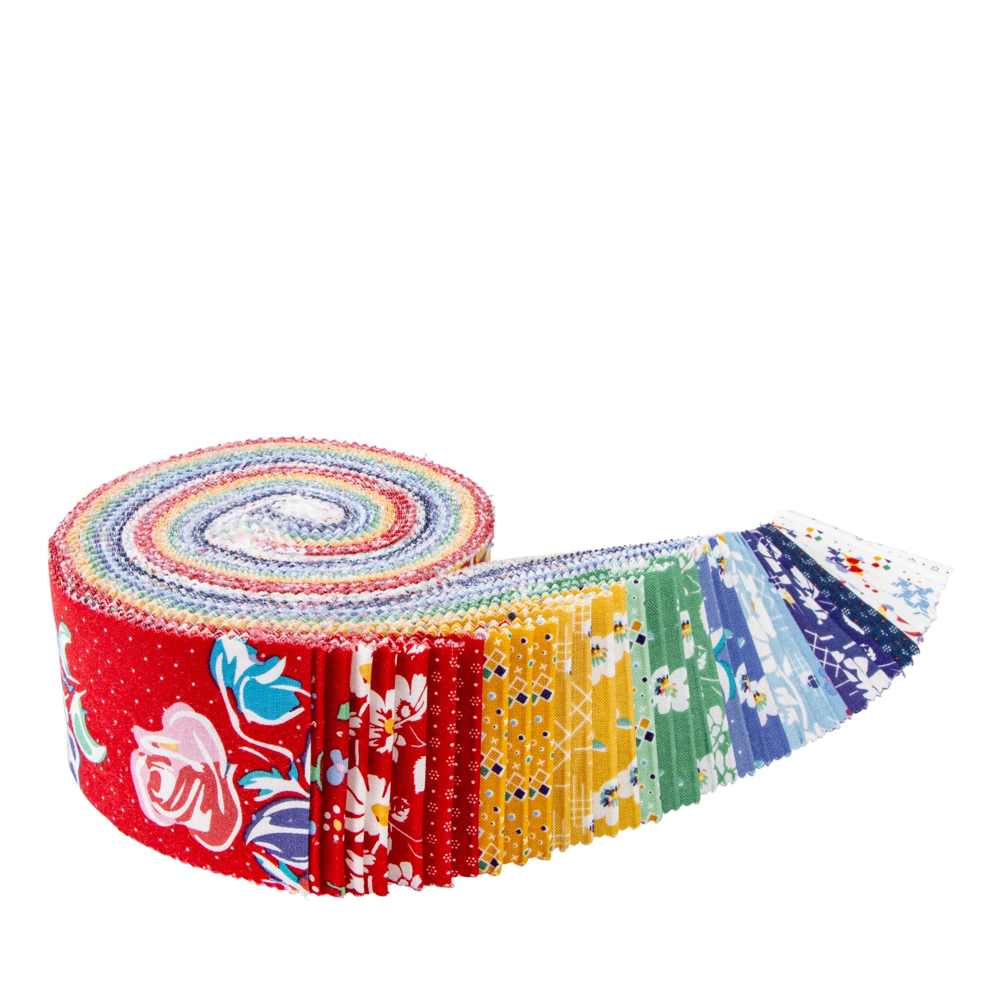 American Jane Always in Season Rolie Polie 40 2.5-inch Strips Jelly Roll Riley Blake RP-15100-40