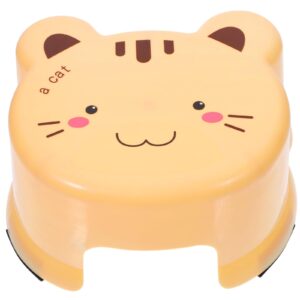 ipetboom non-slip kids stools, small plastic cartoon thickened step stool for kids, for kitchen bathroom toilet supplies