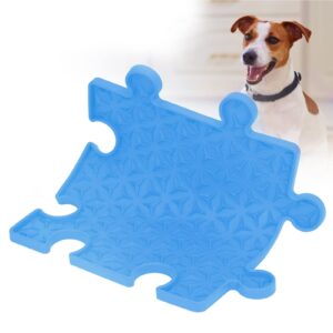 9.1in Dog Lick Pad, Food Grade Silicone - Dog Lick Mat for Anxiety Relief - Dog Toys to Keep Them Busy, Slowing Down Feeding Slow, Supports Mental, Dental, and Digestive Health