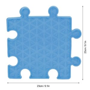 9.1in Dog Lick Pad, Food Grade Silicone - Dog Lick Mat for Anxiety Relief - Dog Toys to Keep Them Busy, Slowing Down Feeding Slow, Supports Mental, Dental, and Digestive Health