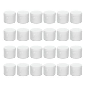 patikil 20/410 bottle emptying cap, 48pcs plastic replacement flip it top dispensing caps for squeeze shampoo and lotion bottles