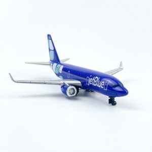 AVIAMUSE Jetblue Model Airplane, Single Plane Die-cast Model Planes Aircraft Suitable for Collection & Christmas, Birthday Gifts