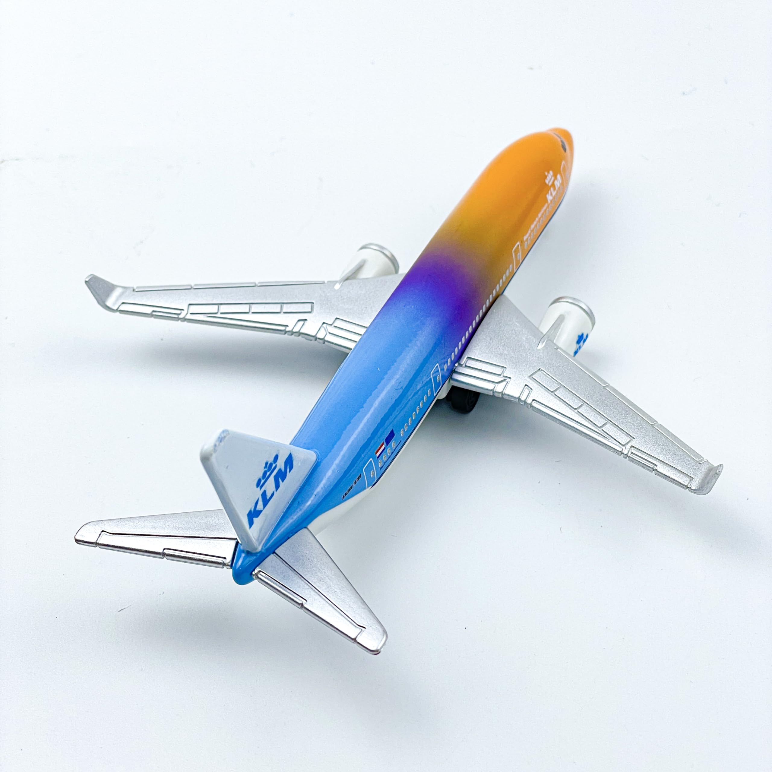 AVIAMUSE KLM Model Airplane, Multi-Color Livery Single Planes Die-cast Model Plane Aircraft Suitable for Collection & Christmas, Birthday Gifts