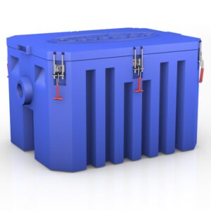 grease trap (20 gpm, 40 lb, 2 inch)