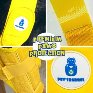 PET’SBARREL Dog Knee Brace for Torn ACL Hind Leg Problems - Support and Relief for Rear Limb Health. Lick Sleeve for Dogs Rear Leg. Dog Leg Braces for Back Leg. ACL Brace for Dogs Rear Leg.