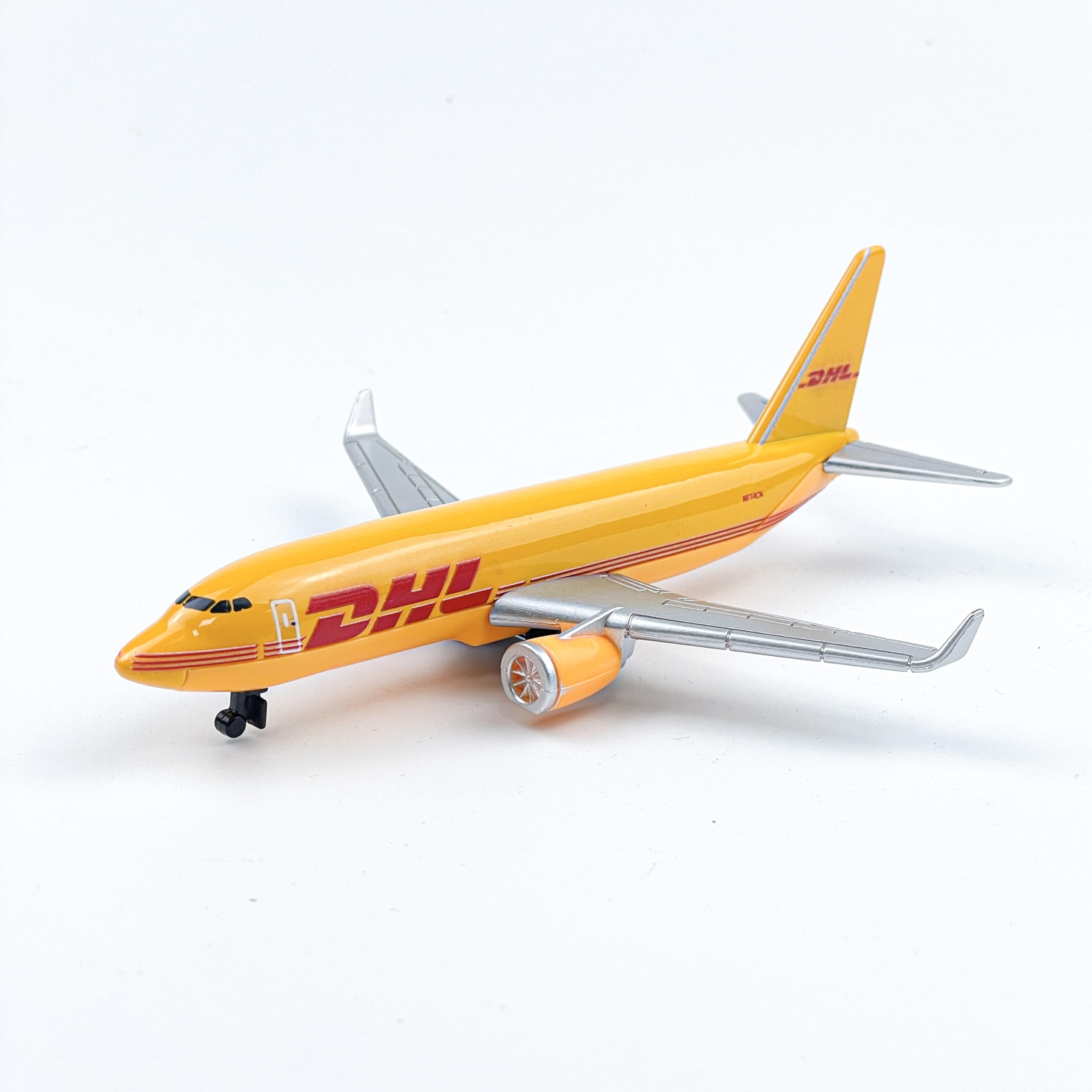 AVIAMUSE DHL Airplane Model, Single Plane Die-cast Model Planes Aircraft Suitable for Collection & Christmas, Birthday Gifts