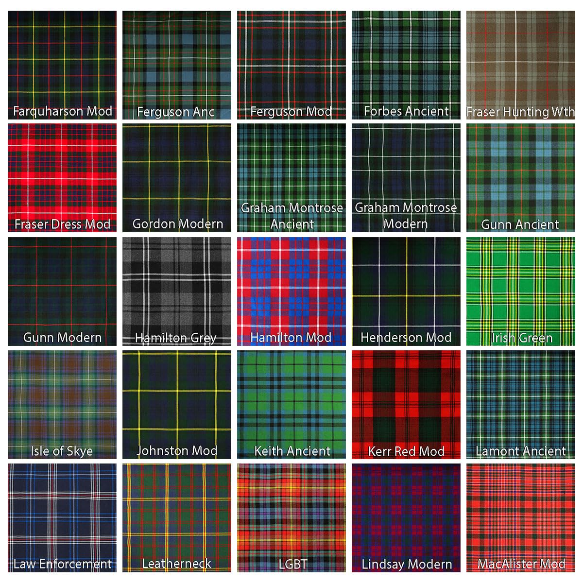 Homespun Wool Blend Plaid Tartan Fabric by The Yard (Fraser Hunting Weathered)