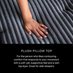 Beautyrest Black Series One 14.5" Plush Pillow Top Twin XL Mattress - Breathable, Cooling, and Supportive - CertiPUR-US Certified, 100-Night Sleep Trial, and 10-Year Limited Warranty