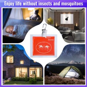 Qualirey 2 Pcs Mosquito Attractants for All Bug Zapper Bait Refill, Safe Mosquito Lures Fly Bait, Clip on Mosquito Trap Attractant Bait Hang Bug Zapper Refill for Indoor Outdoor