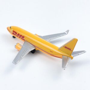 AVIAMUSE DHL Airplane Model, Single Plane Die-cast Model Planes Aircraft Suitable for Collection & Christmas, Birthday Gifts