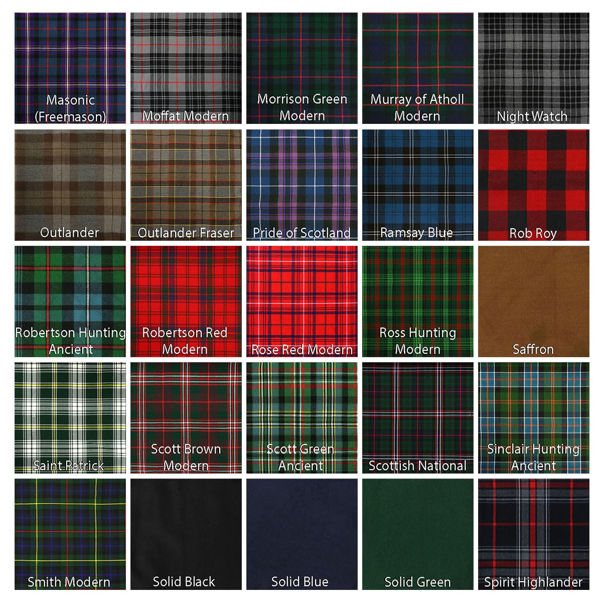 Homespun Wool Blend Plaid Tartan Fabric by The Yard (Fraser Hunting Weathered)