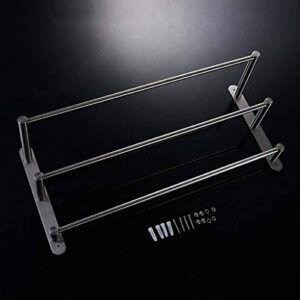 Towel Rack for Bathroom Towel Shelf Rail Kitchen Multi Functional Bathroom 304 Stainless Steel 3 Layers Towel Rack Bath Towel Rack Towel Shelf