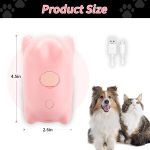 Cat Steam Brush, 3 in 1 Cat Steamy Brush for Shedding Grooming Brush With Steam, Rechargeable Silicone Pet Brush for Cat Dog Shedding, Massage, and Clean Comb -Pink