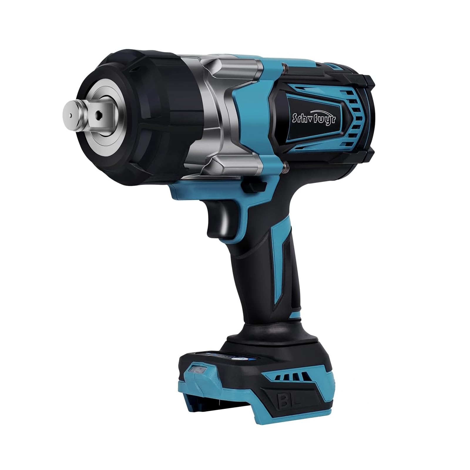 Cordless Impact Wrench 3/4 inch Up to 1500FT-LBS for Makita 18V Battery (No Battery), Electric Impact Gun Cordless with 4 Speed Modes, Battery Powered Impact Wrench for Roadside Assistance,RV