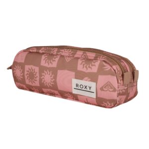 roxy da rock printed supply case (one size) storage bag, camel sunsquare ax