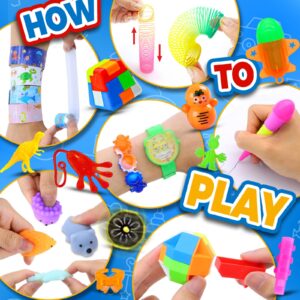 Olganicor 300 PCS Party Favors for Kids, Fidget Toys Bulk, Treasure Box Toys for Classroom Prizes for Kids Goodie Bag Stuffer Birthday Party Carnival Prizes, Pinata Filler Stuffers