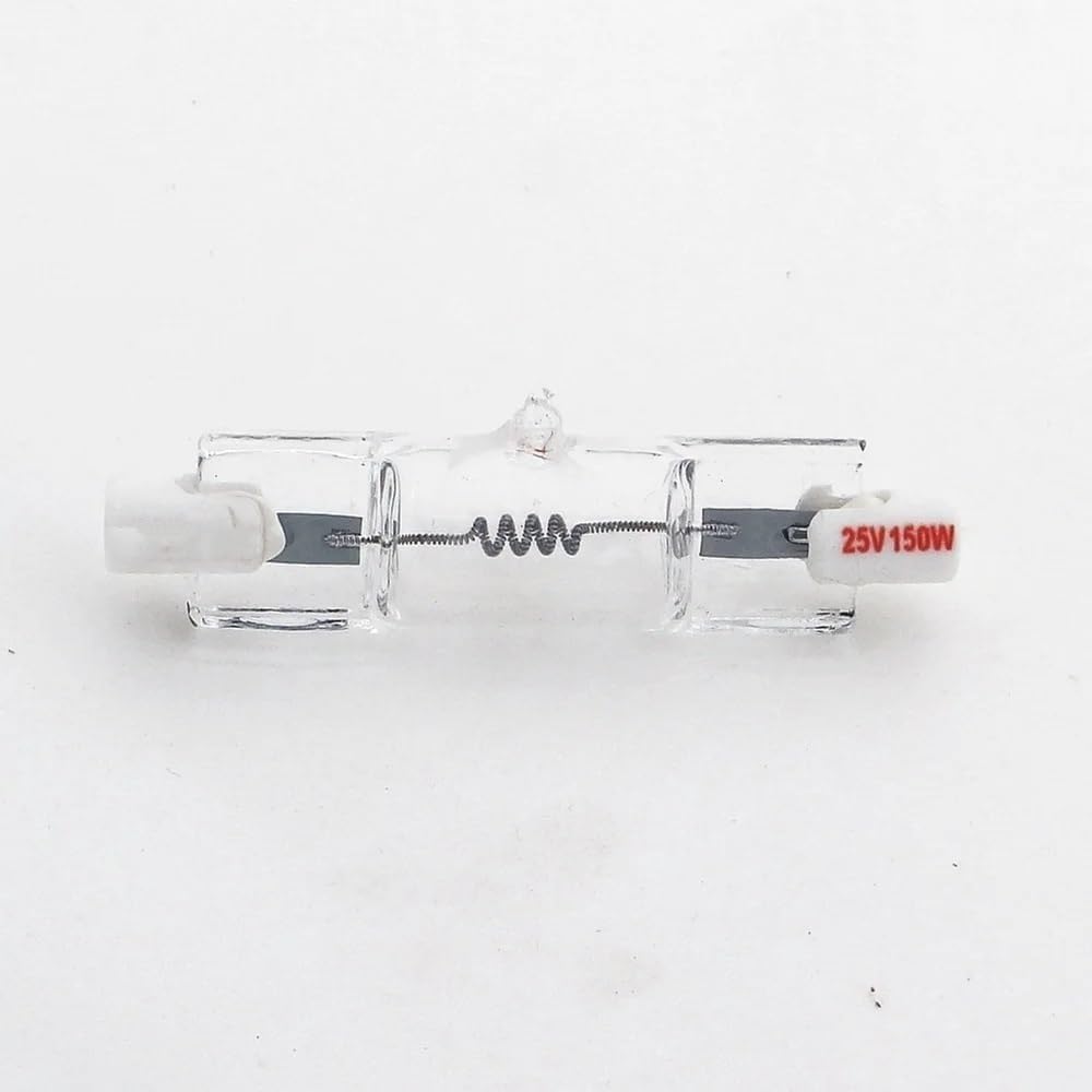 MINZIHAO DN-28100 25V 150W R7s 25V150W JPD25V-150WG1 Q150T4/CL-25V Double-Ended Halogen Bulb Dental Light Bulb(Color:2 Pieces)