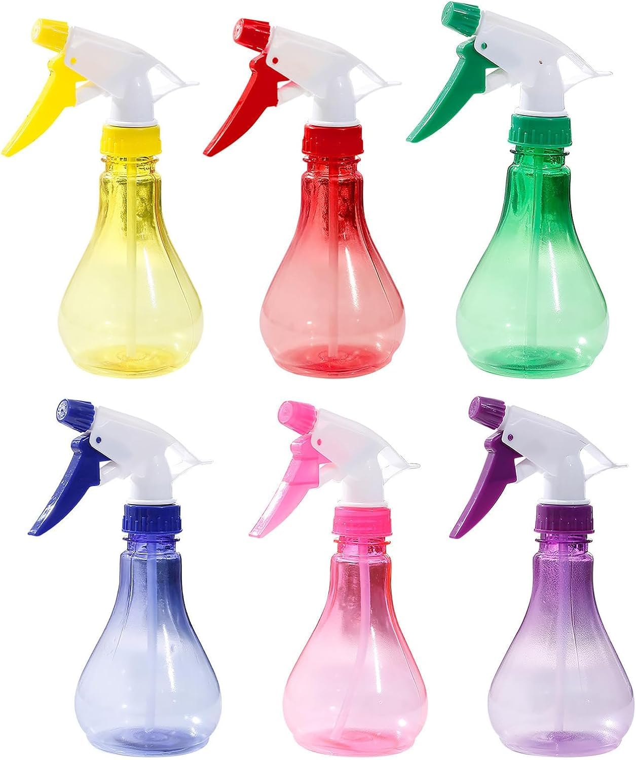 Pink Empty Spray Bottles, Plastic Watering the Flowers Water Spray Bottle for Salon Plants, Spray Bottles for Hair, Plants, Cleaning Solutions, Cooking, BBQ Refillable Containers