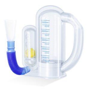 laundeet incentive spirometer, blue