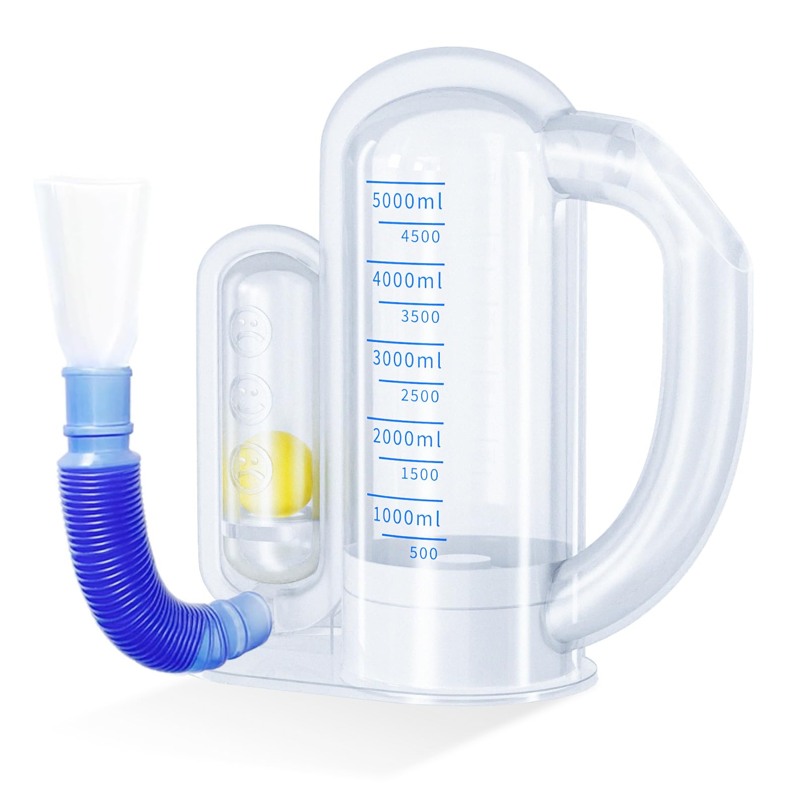 laundeet Incentive Spirometer, Blue