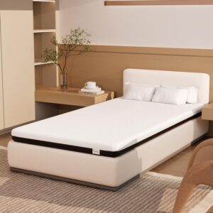 LIYIH 4 Inch Twin Mattress, Memory Foam Mattress, Twin Size Mattresses, Children’s Rooms Mattress,This Mattress has Almost no Odor,CertiPUR-US Certified【2024 New Version】