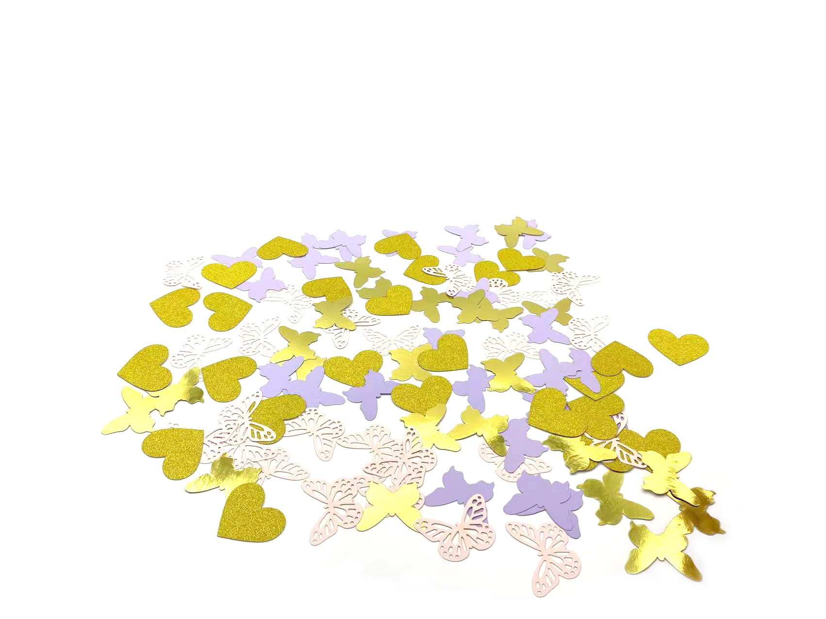 100PCS Butterfly Table Confetti,Butterfly Birthday Decorations for Bridal Shower Baby Shower Wedding Butterfly Party Decor