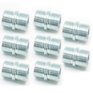 Luomorgo 8 Pcs 1"/25.4mm Wire Shelf Connectors, Metal Rack Connector Pole Connector for Storage Shelf Wire Shelving Unit Replacement Parts