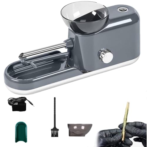 The Za Machine, Za Rolling Machine, Portable Electric Grinder 8/6.5mm Tube (Grey)