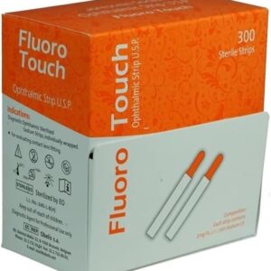 Ophthalmic Fluoro Touch Strips - Pack of 600 Strips