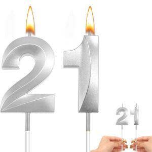 21st birthday candle number 21st candle silver number candles for 21st birthday decorations for girls 21st birthday decorations 21st birthday candle 21st candle birthday girl silver birthday candle