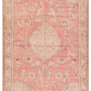 Jaipur Living, Machine Washable 4x6 Area Rug, Boho Pink/Beige Living Room Rug