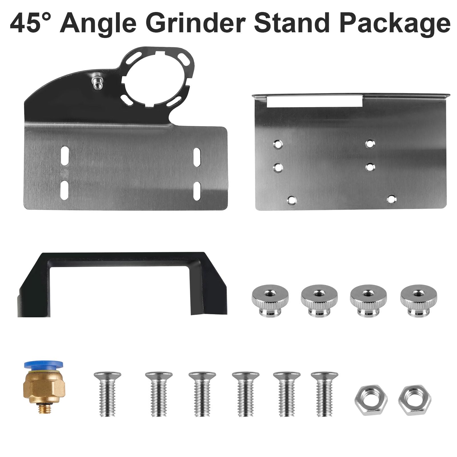 45 Degree Tile Chamfering Tool, Angle Grinder Stand for Tile 45° Chamfer Cutting, Angle Grinder Stand, Angle Grinding Fixed Holder for 100 Type Angle Grinders