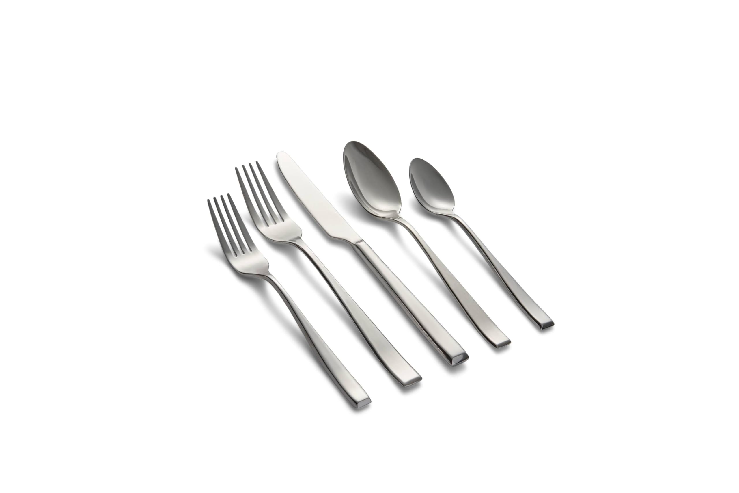 Cambridge Readington Mirror Piece Flatware Set, 20 Count, No Color