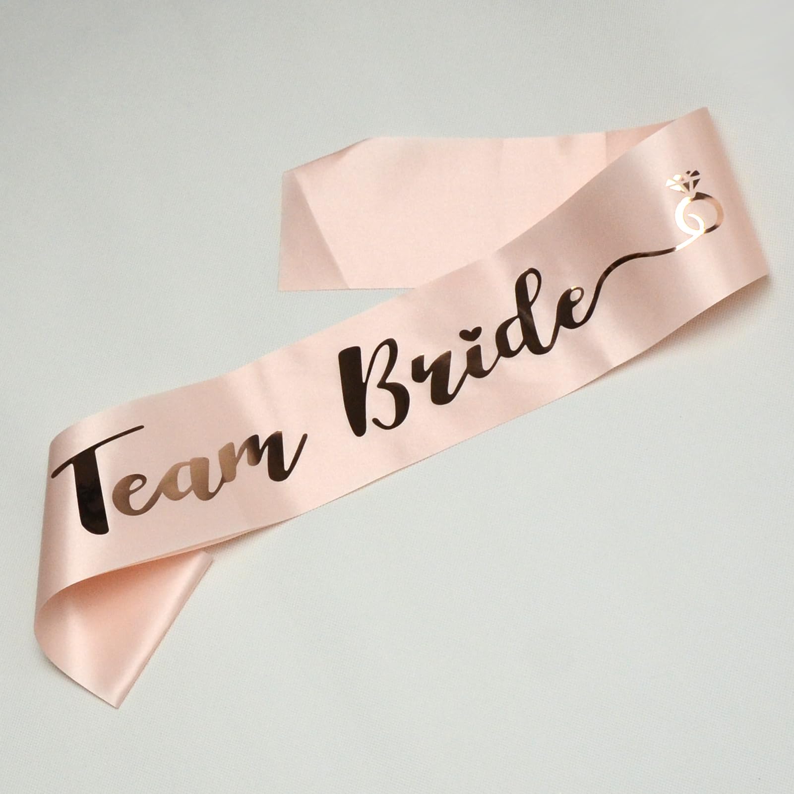 BLUPLE 6 Team Bride Sashes,1 Bride to Be Sash,Team Bride, Bachelorette Party Sash, Wedding Party Gift for Bridesmaids (7)