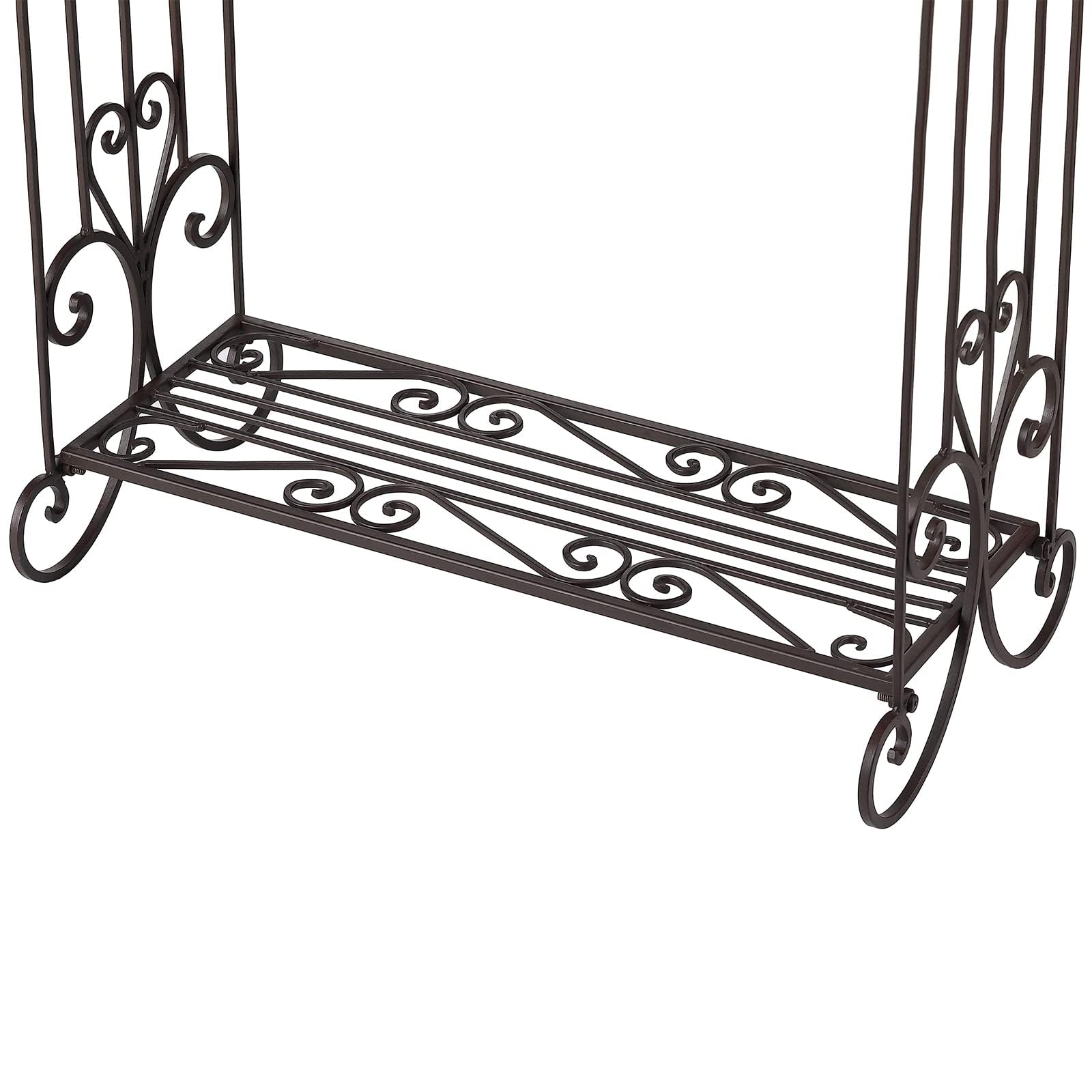 Standing Towel Rack Stand 3 Tiers Freestanding 35.8" H Metal Towel Racks for Bath Hand Towel Rack Stand for Bathroom Bedroom Laundry Room Kitchen