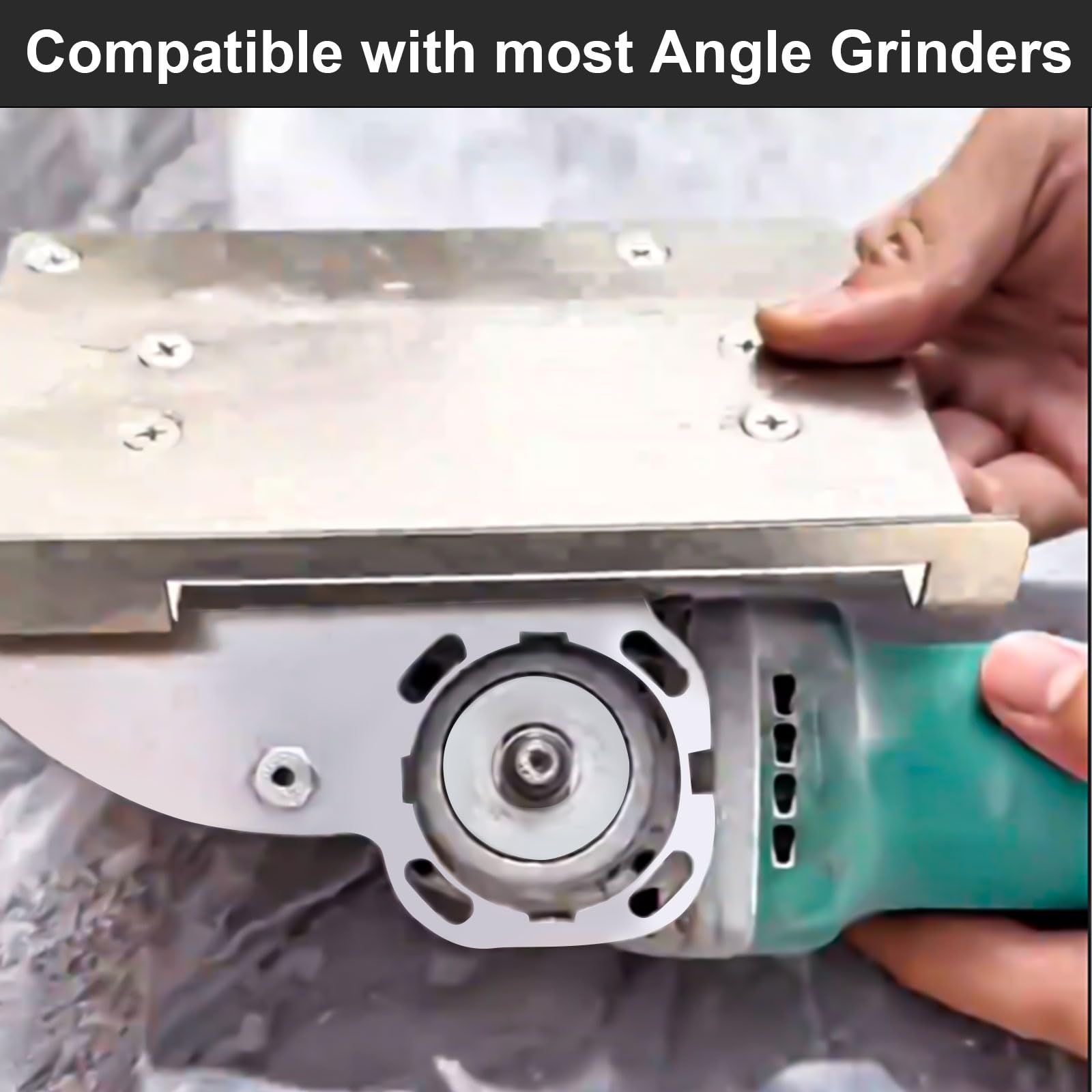 45 Degree Tile Chamfering Tool, Angle Grinder Stand for Tile 45° Chamfer Cutting, Angle Grinder Stand, Angle Grinding Fixed Holder for 100 Type Angle Grinders