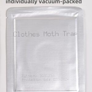 GIDEAL Moth Traps, Pantry Moth Trap for House, Moth Balls for Clothes, House, Carpet, Cupboard 6 Pack (Clothes Moth Trap)