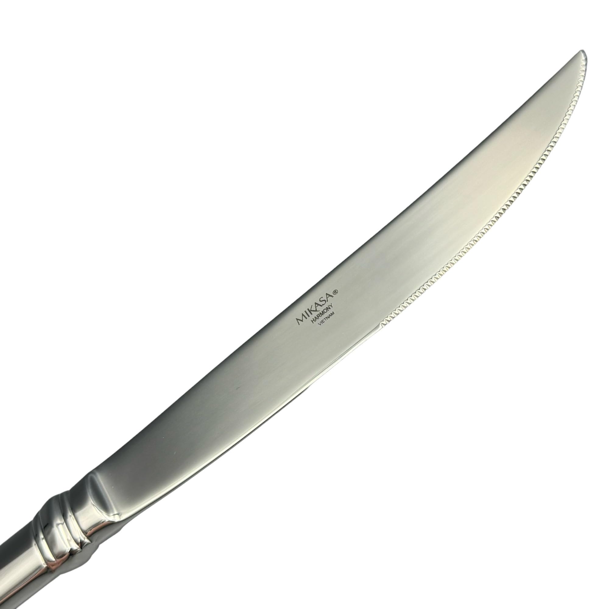 Mikasa Harmony 18/10 Stainless Steel Steak Knife (Set of Twelve)