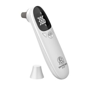 generic pet thermometers - vet tech thermometers, waterproof accurate fever detection device, pet supplies veterinary thermometers, high-precision, double mode design for pigs, cows, white