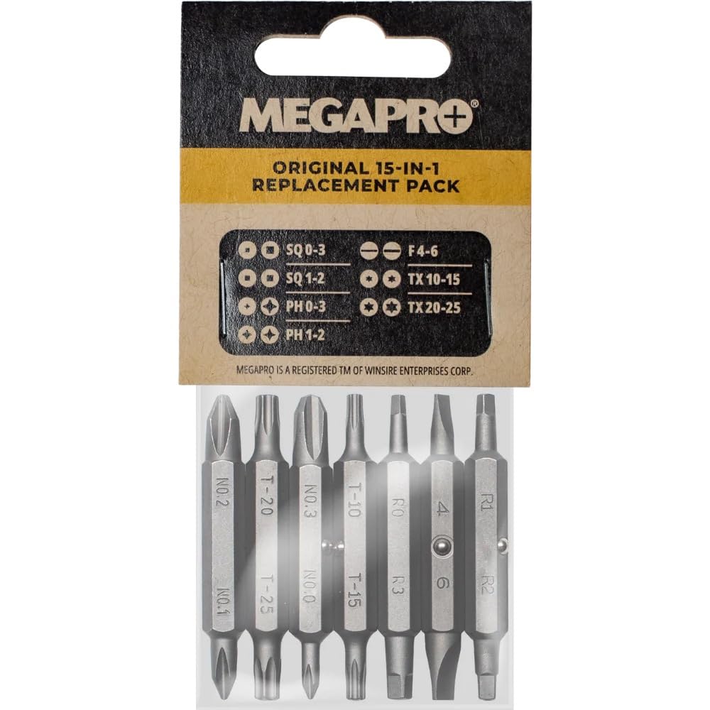 Replacement Bit Pack - The Original | 7 double-ended bits