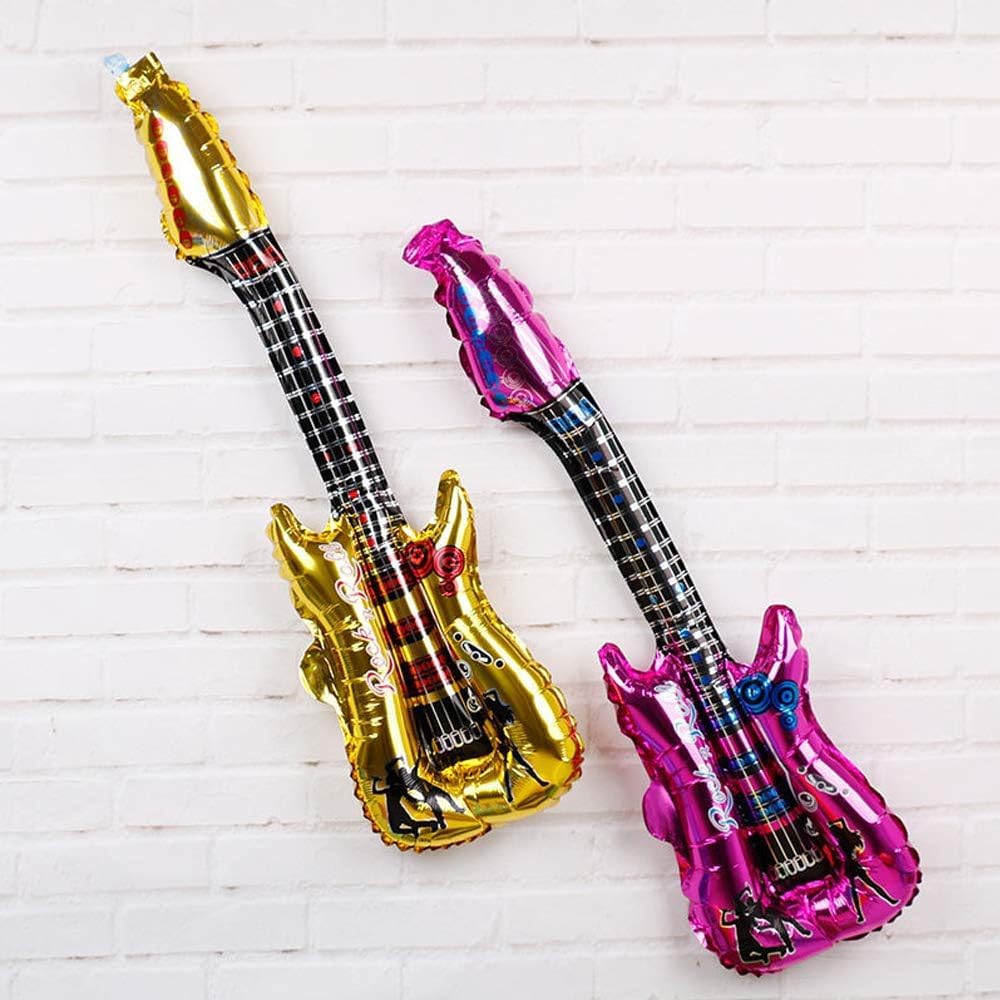 Music Party Decoration Music Note Balloon Disco Balloon Guitar Foil Balloon Concert Party Dcoration