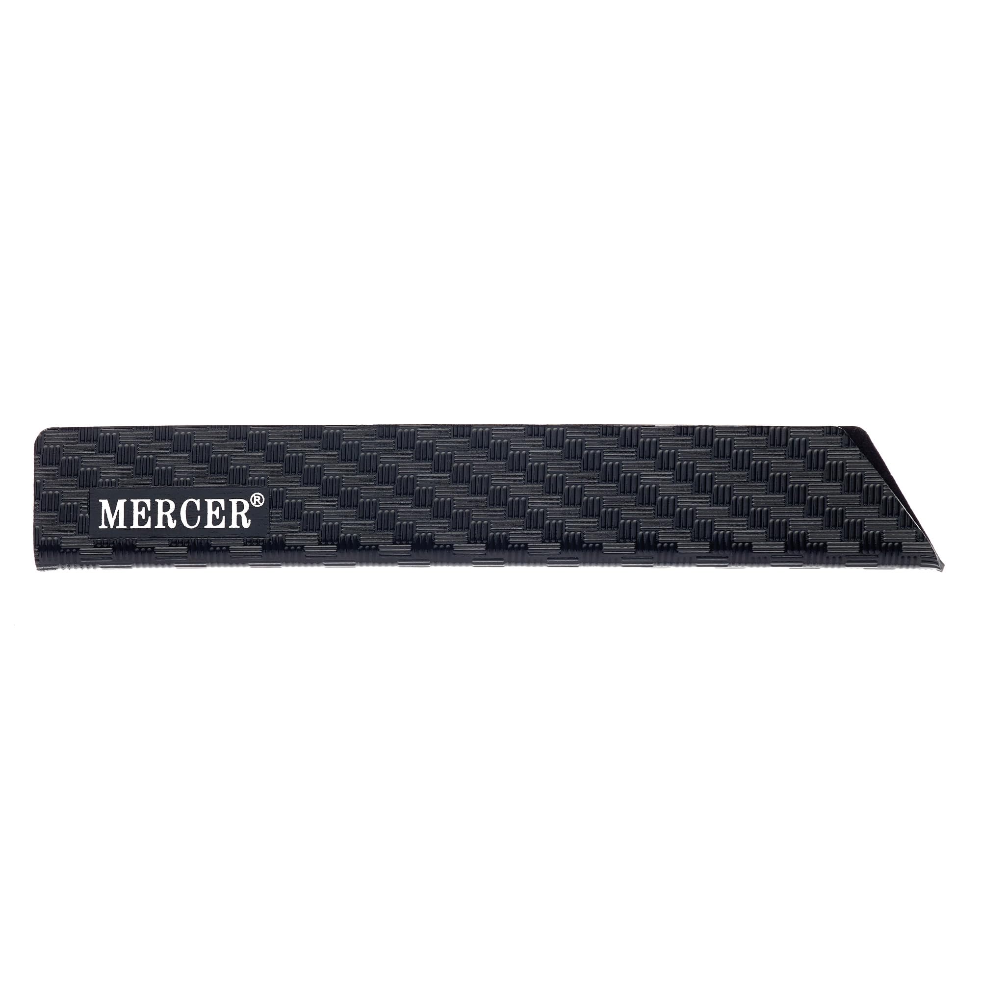 Mercer Culinary Felt Lined Knife Guard, 6" x 1", Black