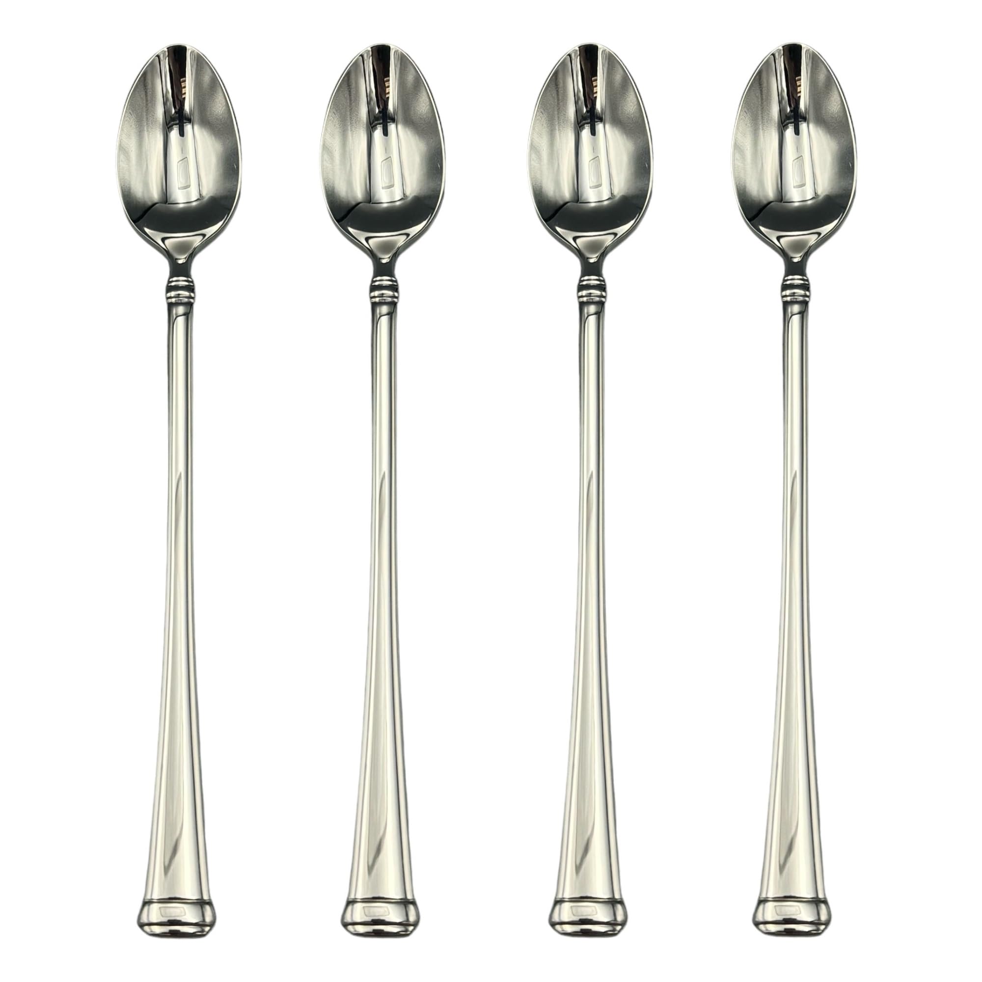 Mikasa Harmony 18/10 Stainless Steel Iced Beverage Spoon (Set of Four)