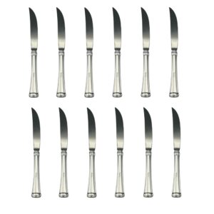 mikasa harmony 18/10 stainless steel steak knife (set of twelve)