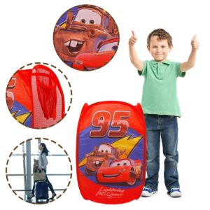 Princess Hamper Anime Pop Up Hamper with Handles Multi-Style for Kids (Mater & McQueen)