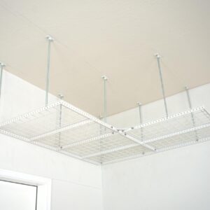 DURA-LIFT Elevate Adjustable Height Overhead Garage Door Ceiling Triple L Shaped Platform (31 in. W x 93 in D)