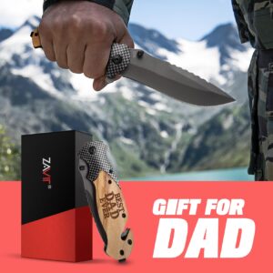 Father’s Day Gifts, Utility Knife+Pocket Knife Best Dad Ever