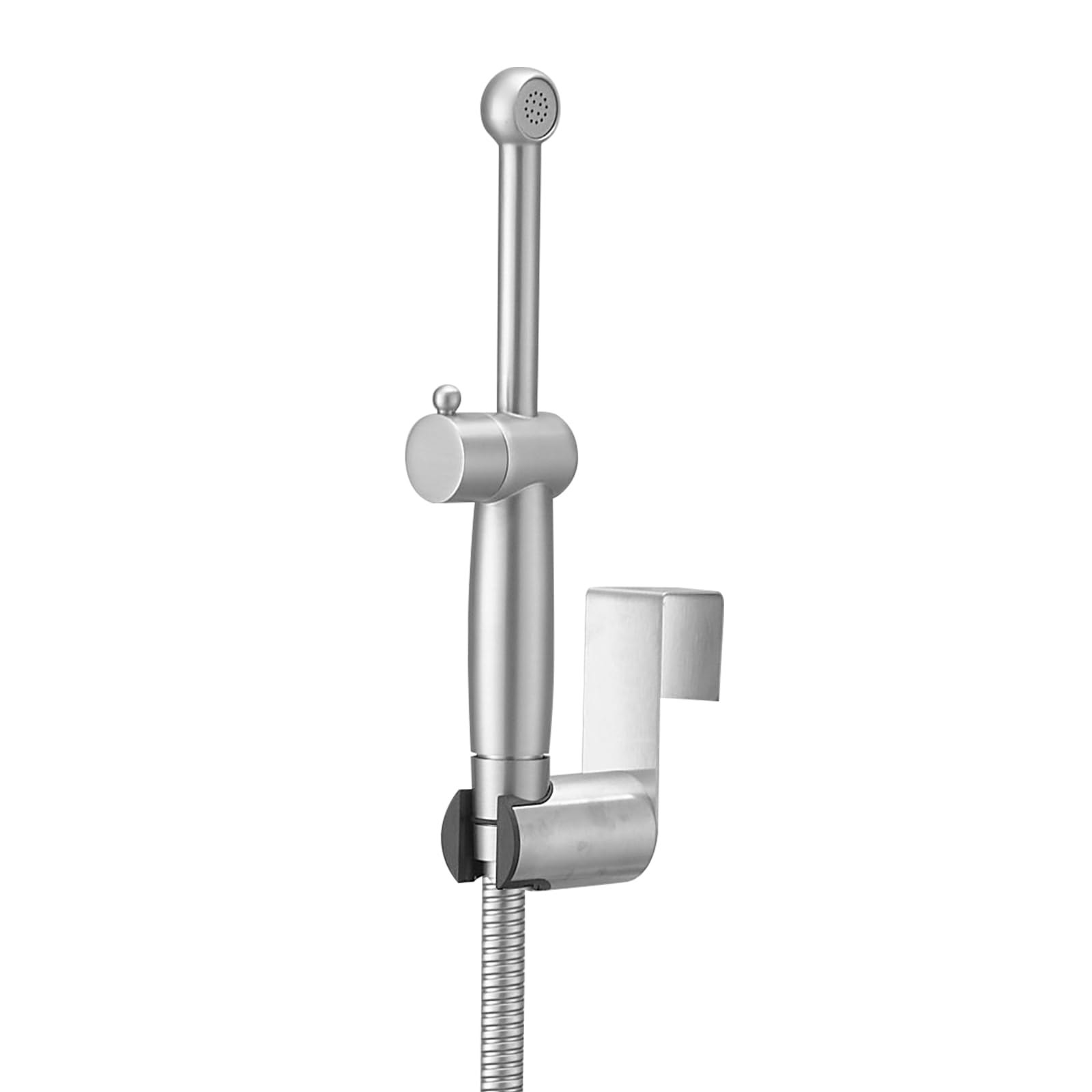 Bathfinesse Bidet Sprayer for Toilet, Solid Brass Handheld Bidet Attachment, Adjustable Water Pressure, Brushed Nickel