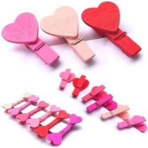 Generic Fashion Cute Amusing Mini Wooden Craft Clips Clothespin Photo Paper Peg Pin