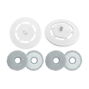 Compatible with Ecovacs Deebot T20 OMNI/T20 Pro Mop Brackets Kit Mopping Plate Mop Cloth Mount Carpet Auto Lift Replace Robot Cleaer Spare(Color:4PCS)